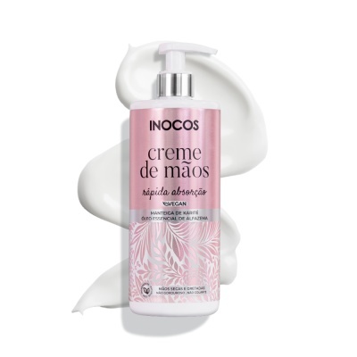 CREME DE MÃOS INOCOS RÁPIDA ABSORÇÃO 500ML