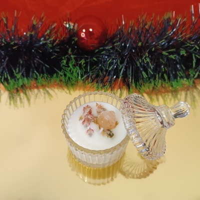 Vela aromática decorativa