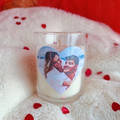 Vela aromática personalizada