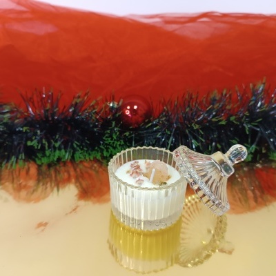 Vela aromática decorativa