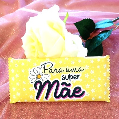 Chocolate personalizado para o Dia da Mãe.