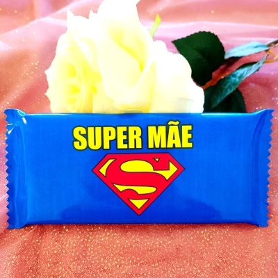 Chocolate personalizado para o Dia da Mãe.