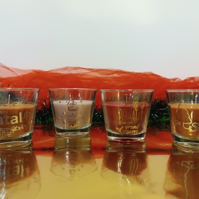 Velas aromáticas personalizadas