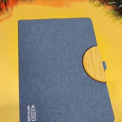 Bloco de notas personalizado com suporte para telemóvel