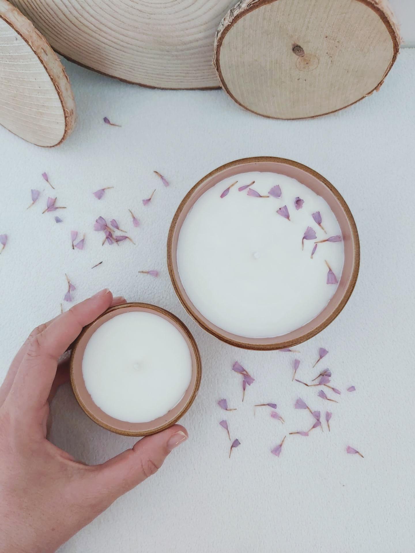 Vela de soja aromática - Baunilha Vela de soja aromática - Baunilha