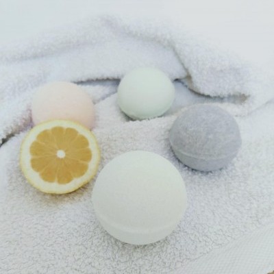 Bomba de banho de limão
