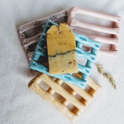 Saboneteira de cerâmica - pequena Saboneteira de cerâmica - pequena