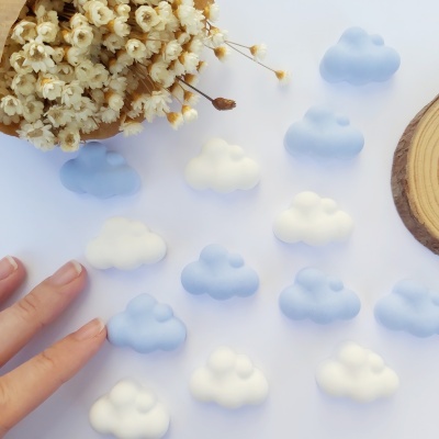 Gesso perfumado (mini nuvens) - pack 20 unid. Gesso perfumado (mini nuvens) - pack 20 unid.