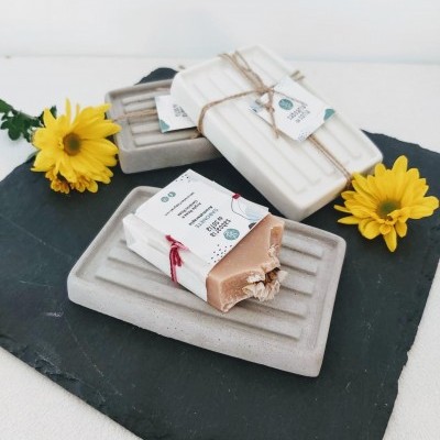 Saboneteira de cimento