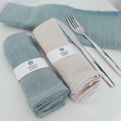 Guardanapos de linho - pack de 2