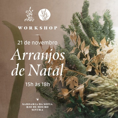 Workshop - Arranjos de Natal - 21/11/2026 (15h às 18h)