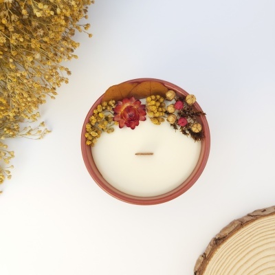 Vela decorativa - Maçã e Canela Vela decorativa - Maçã e Canela