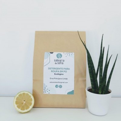 Detergente ecológico para roupa em pó - 1 kg