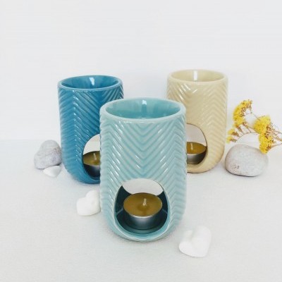 Queimador de aromaterapia verde