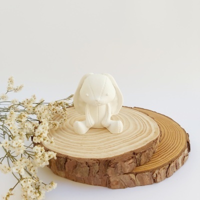 Peça de gesso perfumado - coelho