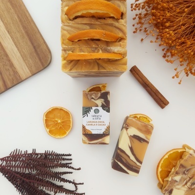 Sabonete - Laranja Doce, Aveia e Cacau Sabonete - Laranja Doce, Aveia e Cacau