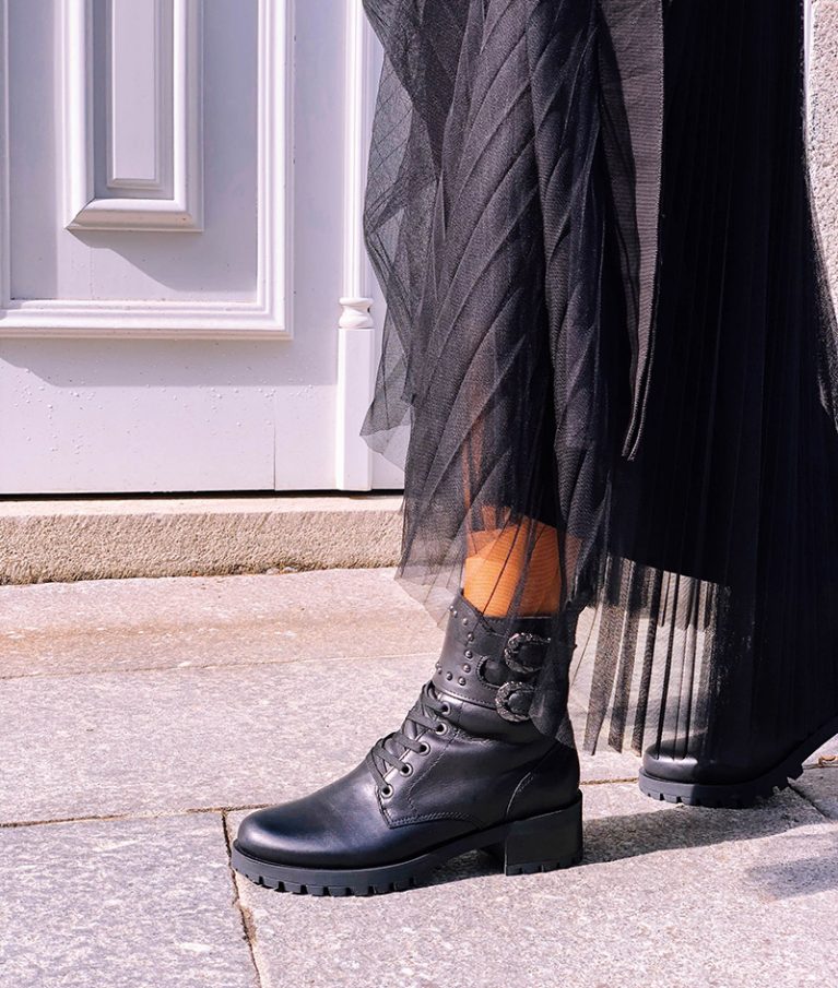 botins rasos senhora