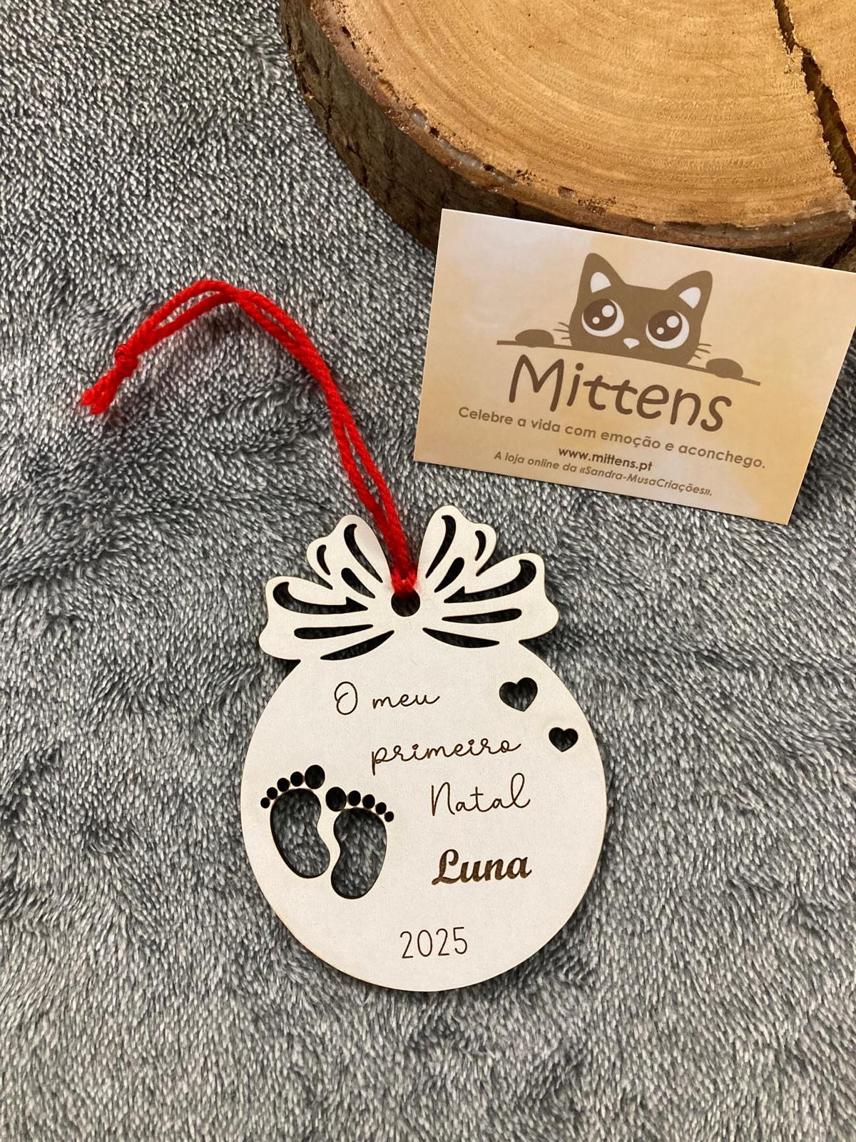 Bola "O meu primeiro Natal"