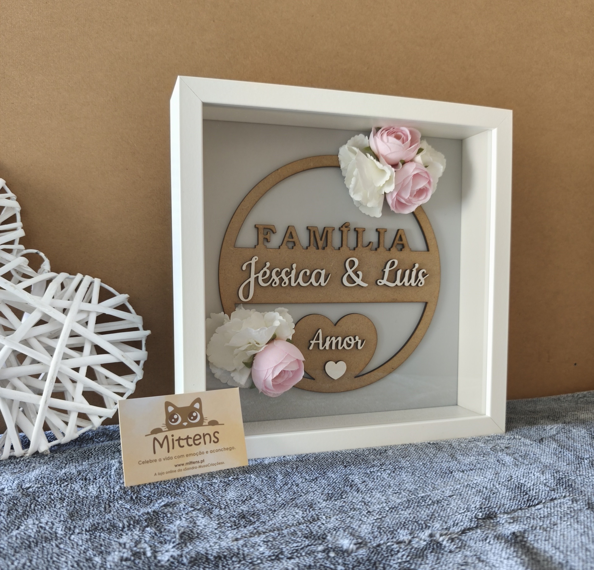 Moldura caixa "Família"