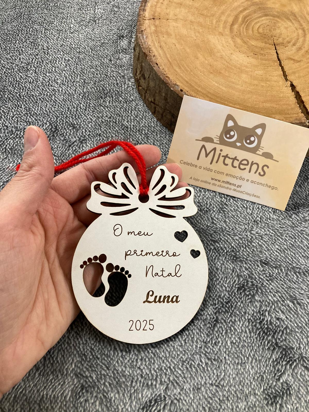 Bola "O meu primeiro Natal"