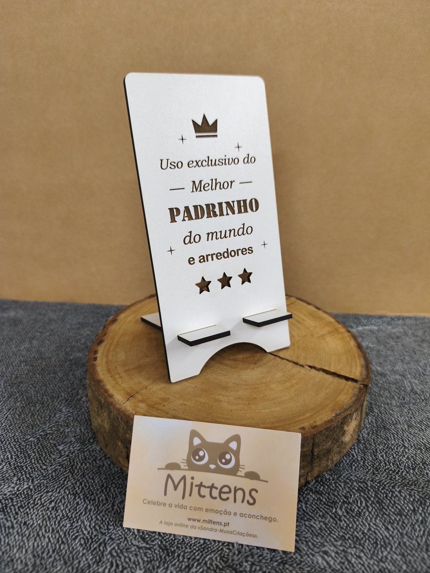 Suporte para telemóvel