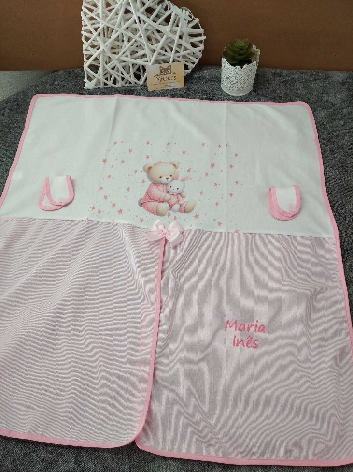 Tapa ovo urso estrelas