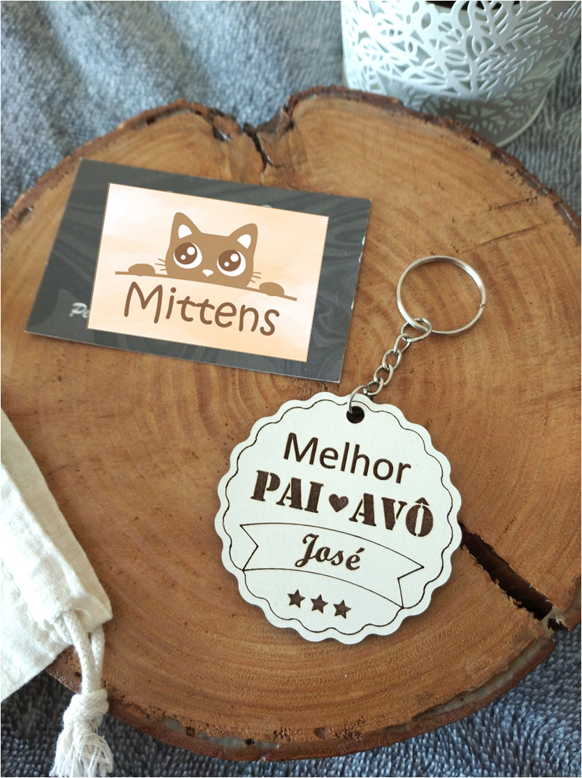 Porta chaves "Pai/Avô"