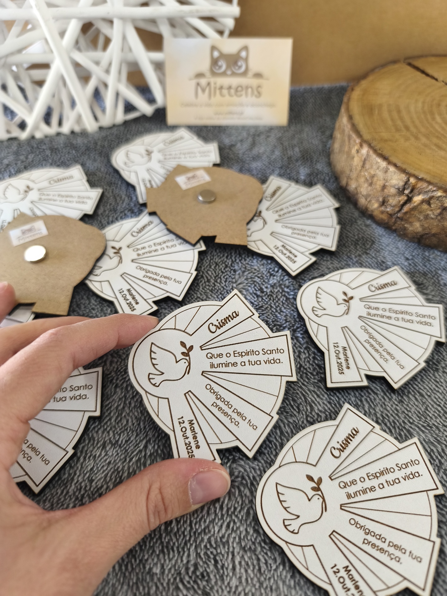 Lembrança: íman vitral CRISMA