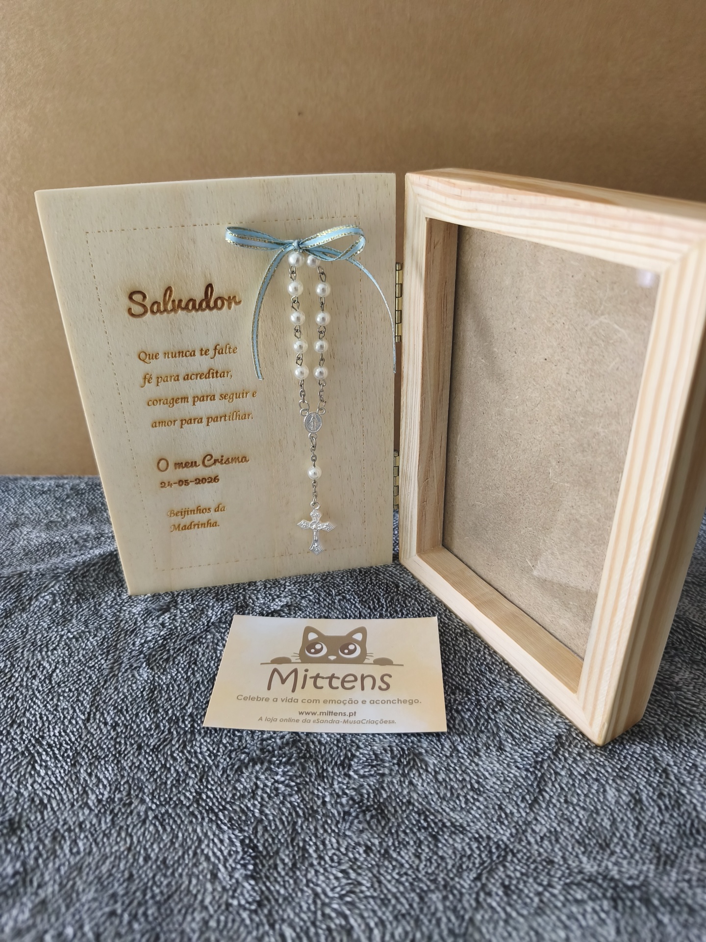 Moldura Livro (para foto 10*15) CRISMA