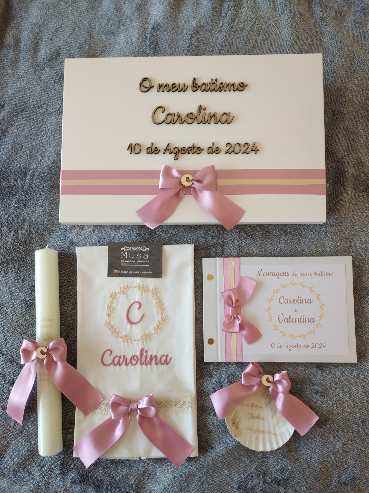 Conjunto de batismo - Modelo 1 (Inicial)