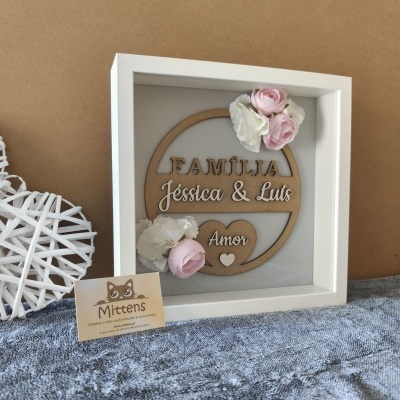 Moldura caixa "Família"