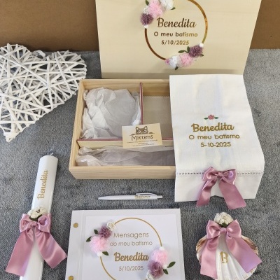 Conjunto de batismo "Benedita"