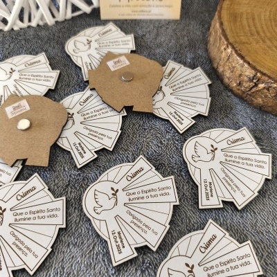 Lembrança: íman vitral CRISMA