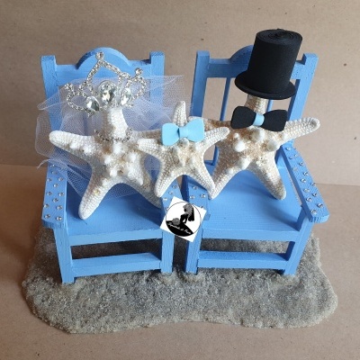 Topo de Bolo Cadeiras de Praia