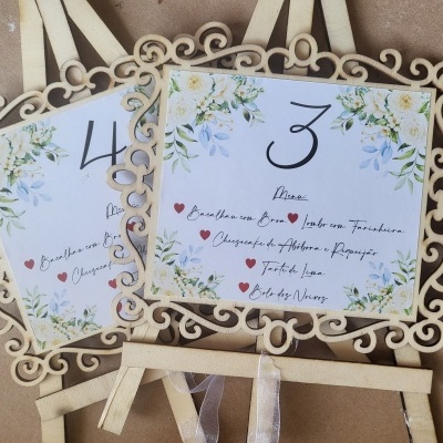 Marcador Numério em Cavalete