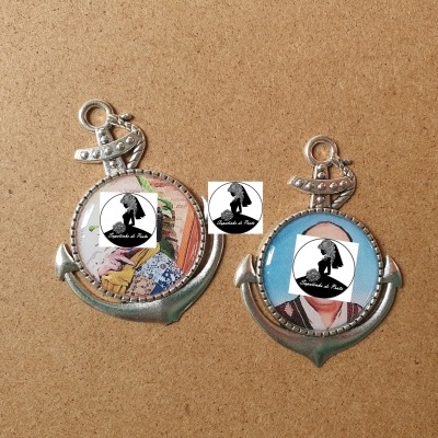 Medalha para bouquet Âncora