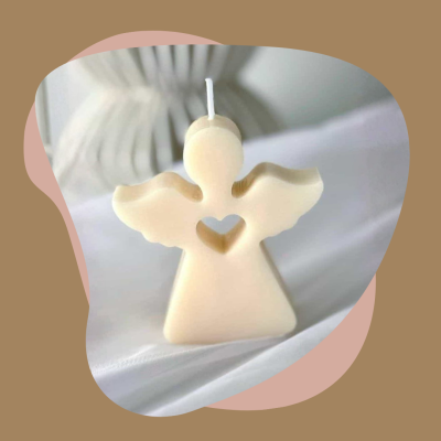 Vela Anjo para lembrança