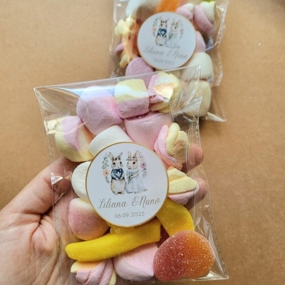 Pacotinho de Gomas para Lembrança