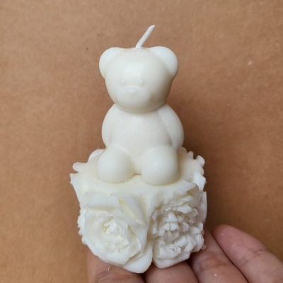 Vela Ursinho e Flores