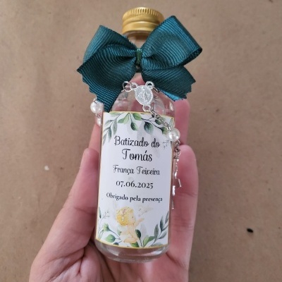 Garrafinha de Água Benta e Dezena