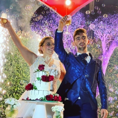 Topo de Bolo em Madeira