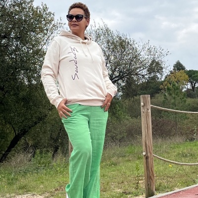 Hoodie Saudad3 Orgânico Bege Hoodie Saudad3 Orgânico Bege