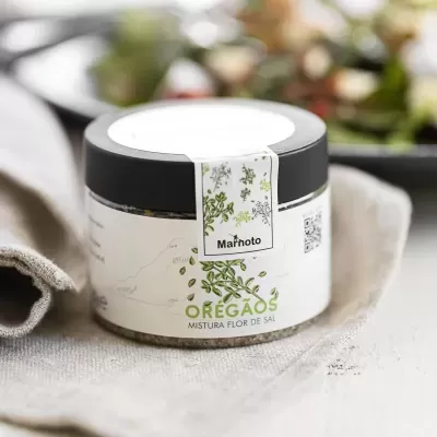 Flor de Sal com orégãos 125 G