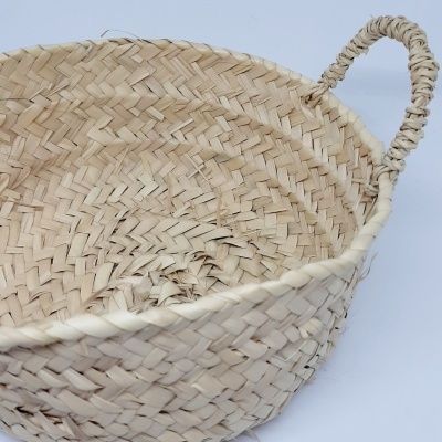 Cesto em Palma Natural