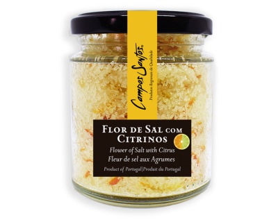 FLÔR DE SAL COM CITRINOS DO ALGARVE