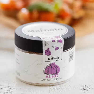 Flor de sal com alho 125 G