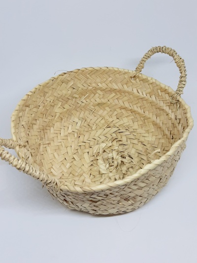 Cesto em Palma Natural