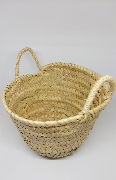 Cesto em Palma Natural