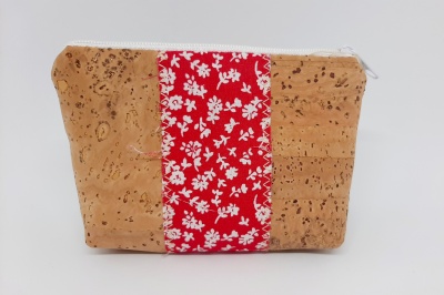 Porta Moedas em Cortiça e Tecido