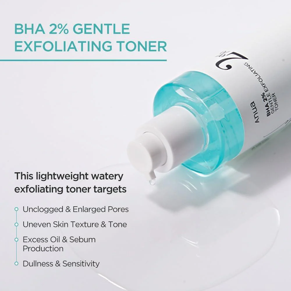 Anua BHA 2% Gentle Exfoliating Toner 150 ml